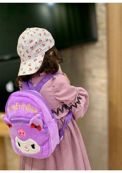 Luxury 1 Adet Sanrio Kawaii Kuromi Cinnamoroll Sırt Çantası Anaokul Ilk Okul Hediyelik Sevimli Yıkanılabili 1 Adet