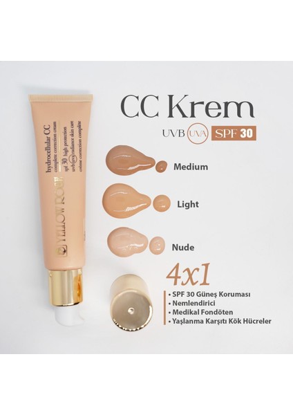 Luxury Hydrocellular Complete Correction cc Krem - Light 30 ml 1 Adet modelleri
