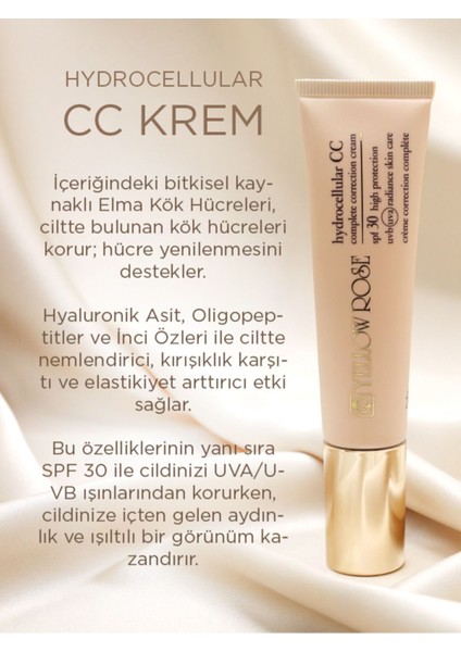 Luxury Hydrocellular Complete Correction cc Krem - Light 30 ml 1 Adet fırsatları