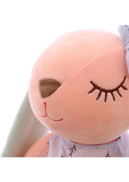 Luxury Ithal Kumaş Uzun Kulaklı Sevimli Tavşan Metoo Peluş Oyuncak Uyku & Oyun Arkadaşı 45 Cm. 1 Adet fırsatları