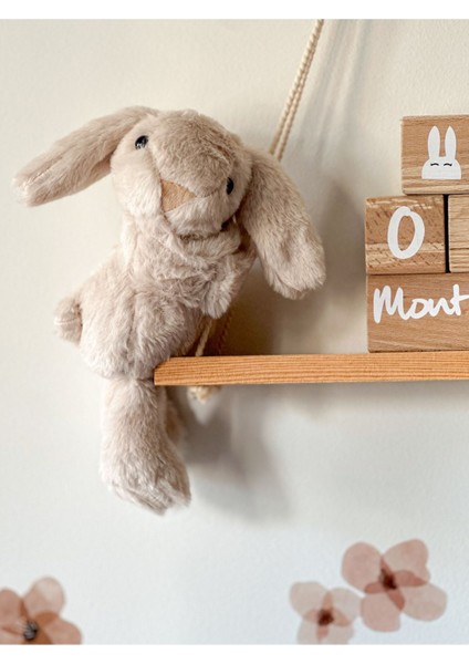 Luxury Kucaklayan Sarılan Tavşan Ultra Soft Peluş - Bej 1 Adet indirimleri