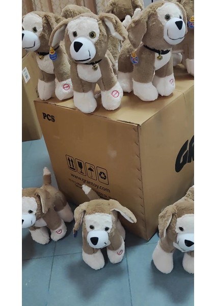 Luxury Peluş Sesli Havlayan Cesur Köpek 35CM 1 Adet