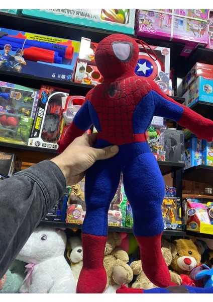Luxury Peluş Spider Man 45-50 cm Yerli Üretim 1 Adet
