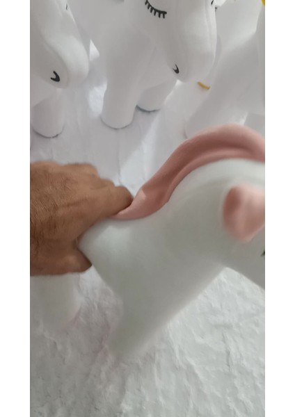 Luxury Peluş Unicorn Figürlü Yastık 33 Cm. (Lila) 1 Adet fiyatları