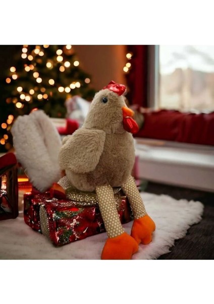 Luxury Tavuk Uzun Bacaklı Peluş Oyuncak 1 Adet