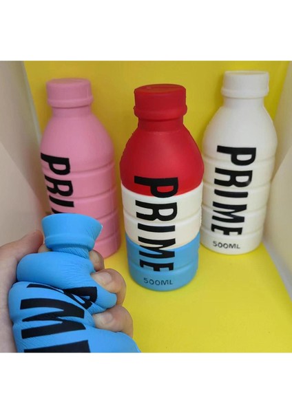 Luxury Prime Şişe Yumuşak Squishy Oyuncaklar Sukuşi Hediyelik 1 Adet