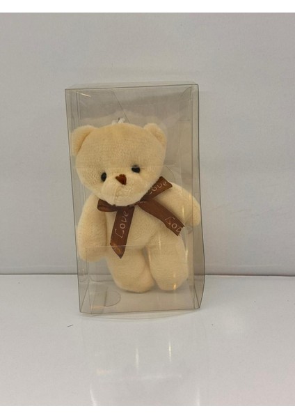 Luxury Küçük Peluş Anahtarlıklı Ayıcık 1 Adet