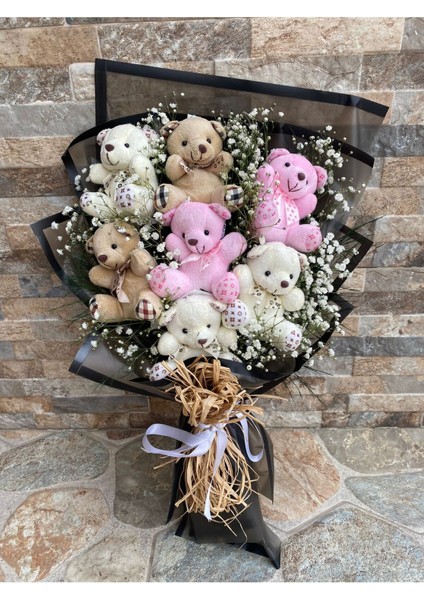 Luxury Mix Ayıcık Buketi 1 Adet