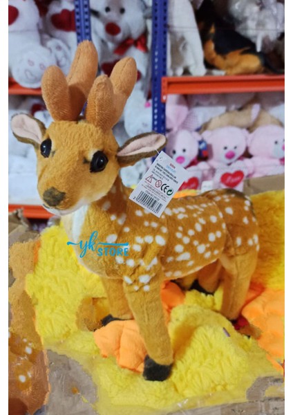 Luxury Sevimli Peluş Geyik Ayakta 35 cm 1 Adet fiyatları