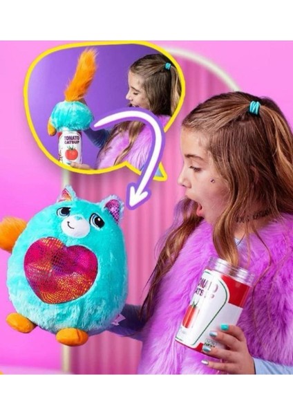 Luxury Mem Stor Sürpriz Peluş 1 Adet