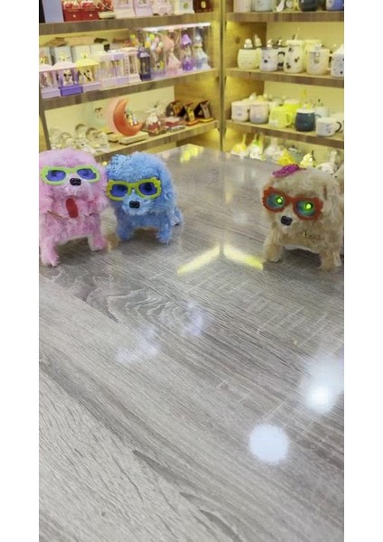 Luxury Hareketli Yürüyebilir Köpek Peluş Oyuncak 1 Adet