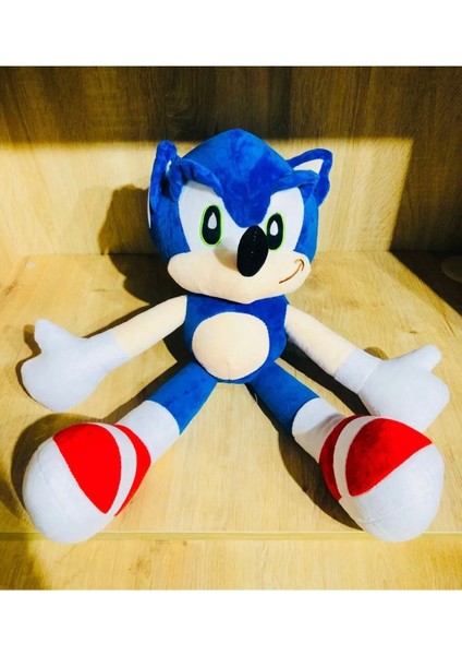 Luxury Sonic Peluş Dev Boy 50CM Boom Hedgehog Arkadaşları Figür Peluş Oyuncak Büyük Boy 1 Adet fırsatları
