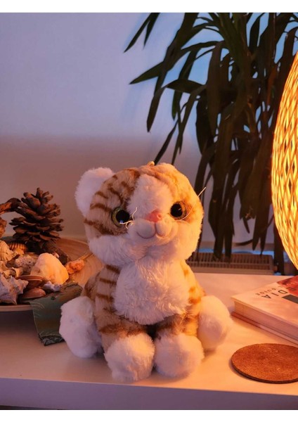 Luxury Peluş 30 cm Oturan Kedi 1 Adet
