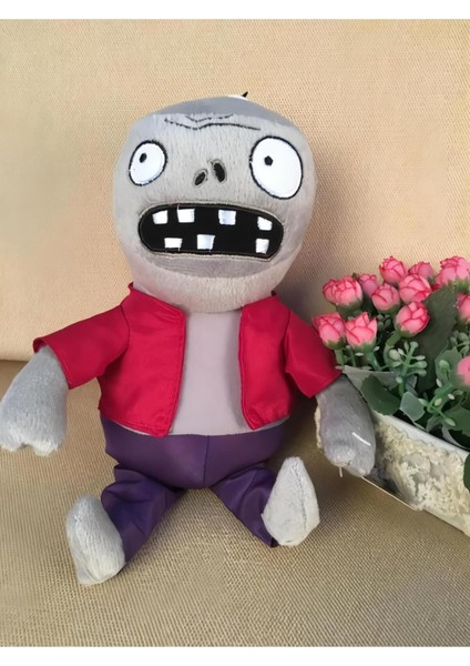 Luxury Ithal Kumaş Plants Vs. Zombies Pvz Serisi Sesli Karakter Figür Peluş Oyuncak Imp Zombie 28 Cm. 1 Adet indirimleri