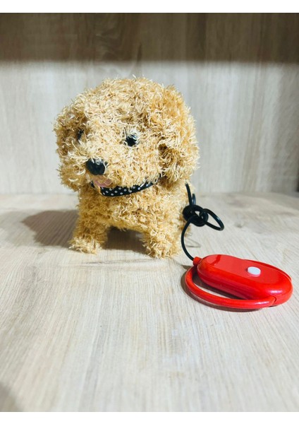 Luxury Kumandalı Pilli Minik Peluş Sesli Havlayan Köpek 1 Adet