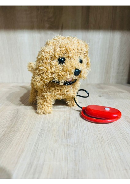 Luxury Kumandalı Pilli Minik Peluş Sesli Havlayan Köpek 1 Adet