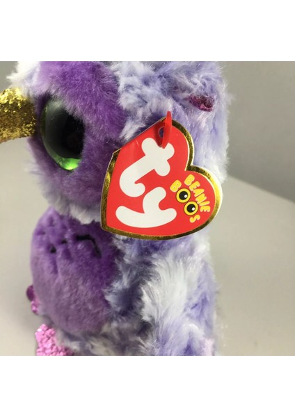 Luxury Owlivia Baykuşçiçeği Mor Baykuş Peluş 15 cm 1 Adet