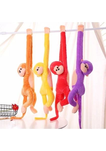 Luxury Elleri Yapışan Oyun ve Uyku Arkadaşı Peluş Maymun Oyuncak Sarılan Maymun 1 Adet