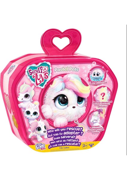 Luxury CRU07000 Scruff A Luvs Pastel Evcil Hayvan +3 Yaş 1 Adet