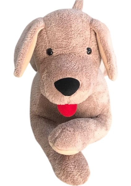 Luxury Oyuncak Köpek Sevimli Büyük Boy Köpek Peluş Oyuncak 80 cm Hediyelik Köpek Oyuncak (%100 Yerli) 1 Adet