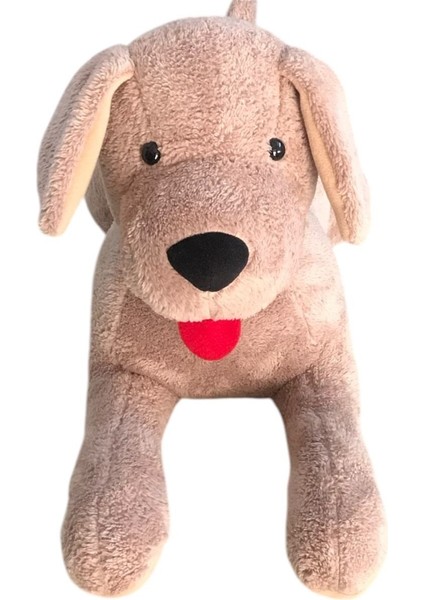 Luxury Oyuncak Köpek Sevimli Büyük Boy Köpek Peluş Oyuncak 80 cm Hediyelik Köpek Oyuncak (%100 Yerli) 1 Adet