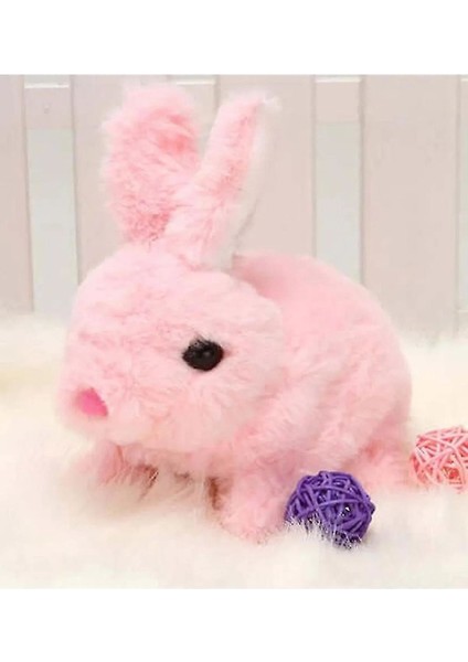 Luxury Yürüyen, Sesli Hareketli Sevimli Peluş Bunny Tavşan - Sweet Bunny 1 Adet
