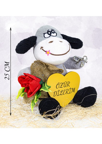 Luxury 25 cm Romantik Eşek 1 Adet