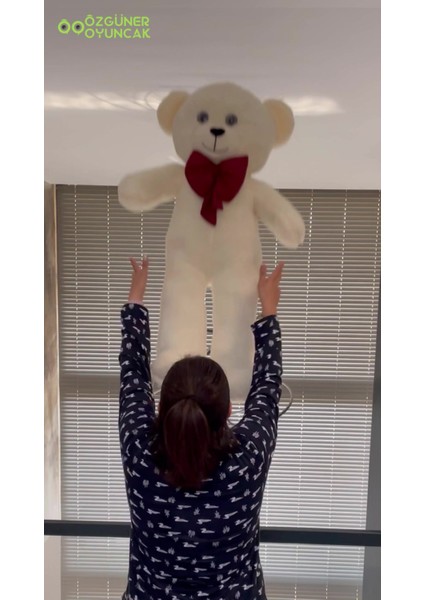 Luxury 120 cm Papyonlu Büyük Ayıcık (%100 Yerli) 1 Adet