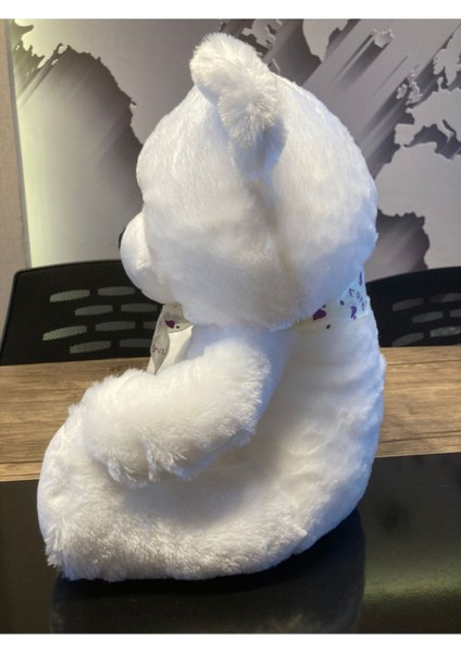 Luxury Selaytoys Oturan Ayı 37 cm Beyaz 1 Adet modelleri