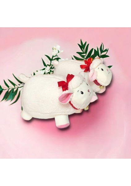 Luxury Toyzz 30 cm Sevimli Beyaz Kuzu Peluş Oyuncak & Uyku Arkadaşı & Hediyelik Kuzucuk 1 Adet modelleri