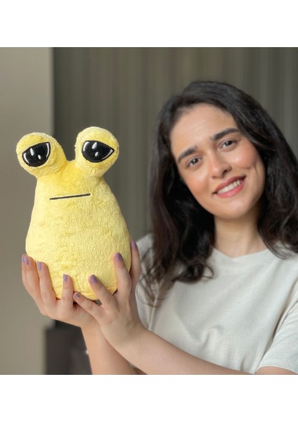 Luxury Pou Uzaylı Peluş: Yumuşak ve Sevimli Uzay Arkadaşınız 1 Adet