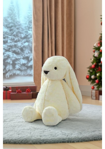 Luxury Sevimli Peluş Uyku Arkadaşı Tavşan - Yumuşak Peluş Tavşancık 1 Adet