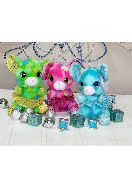 Luxury Peluş Renkli Ayıcık Balerin Etekli 20 cm - Hediyelik 1 Adet