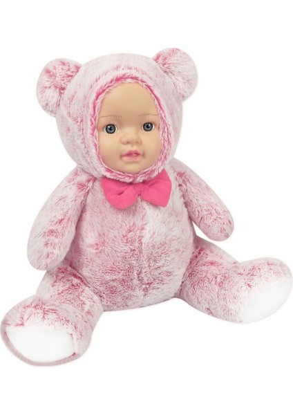 Luxury Peluş Bebek Yüzlü Ayı Oyuncak 1 Adet