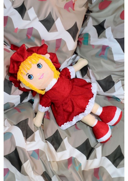 Luxury Mira Peluş Bez Bebek 70CM Kırmızı 1 Adet fiyatları
