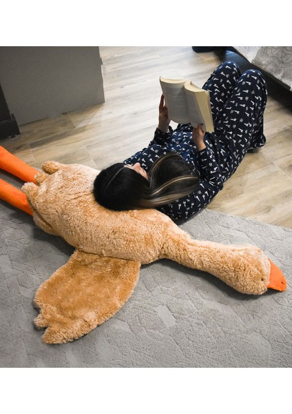 Luxury Peluş Kaz Yastık Uyku Arkadaşı - Şeker Gibi Yumuşak ve Konforlu 1 Adet