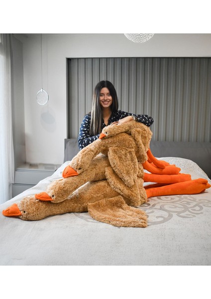 Luxury Peluş Kaz Yastık Uyku Arkadaşı - Şeker Gibi Yumuşak ve Konforlu 1 Adet