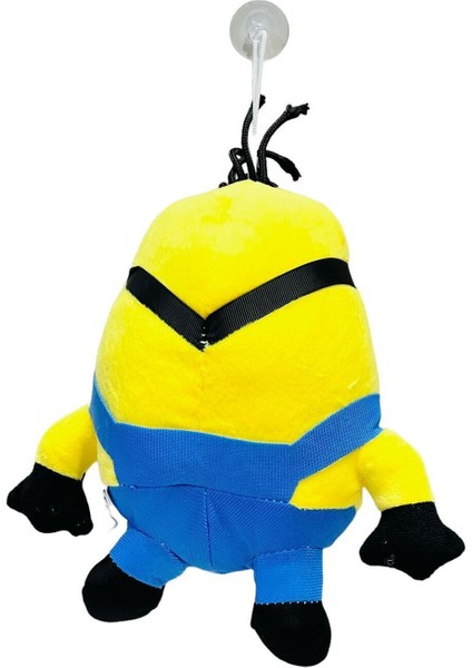 Luxury Minions Peluş Tek Göz 20 cm Minyon Figür Oyuncak Orijinal (Cam'a Yapışan) 1 Adet