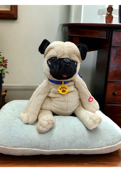 Luxury Sese Duyarlı Ses Tekrarı Yapan Şarkı Söyleyen Köpek Peluş Sırt Çantası 1 Adet