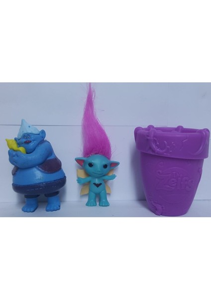 Luxury Trolls Biggie ve Süpriz Bidon 1 Adet