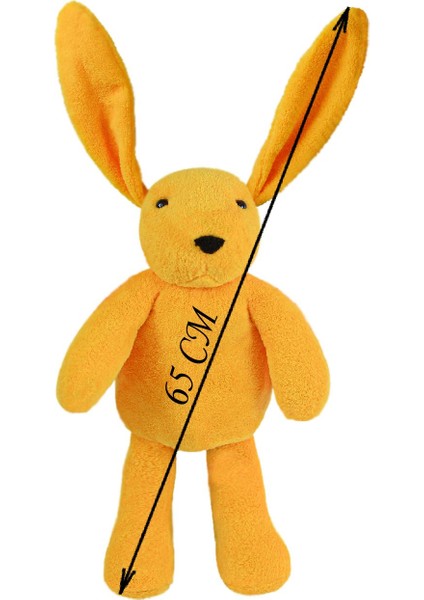 Luxury Sevimli Peluş Uyku Arkadaşı Tavşan - Yumuşak Peluş Tavşancık 1 Adet