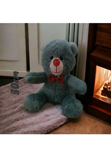 Luxury Sevimli Peluş Ayıcık Ultrasoft Yumuşacık Peluş 30CM 1 Adet