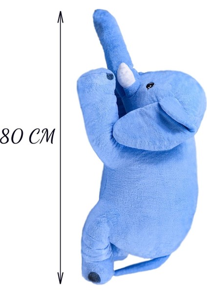 Luxury Uyku Arkadaşım Fil Peluş Fil 80CM (%100 Yerli) 1 Adet