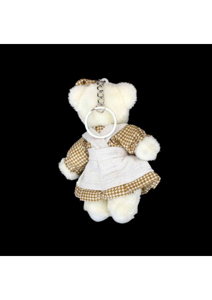 Luxury Giysili Ayıcık Kız Krem 12 cm 1 Adet fiyatları