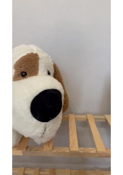 Luxury 75 cm Yatan Sevimli Peluş Köpek Yastık & Uyku Arkadaşı & Oyuncak & Yumuşak Hediyelik 1 Adet fiyatları