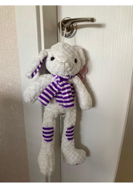 Luxury Kızılkaya Uzun Bacak Mor Tavşan Peluş 35CM 1 Adet