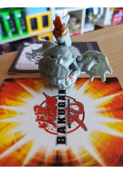 Luxury Bakugan Battle Vintage Brawlers Lot Mechtanıum Orıgınal Actıon Dragonoıd 1 Adet