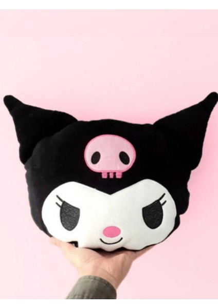 Luxury Kuromi Peluş Yastık Anime Hediye Tarz Çocuk ve Genç Için 1 Adet