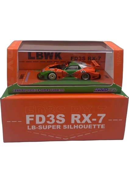 Luxury Nessiworld Inno 1/64 Lbwk Rx7 (FD3S) Lb-Super Silhoutte 1 Adet fırsatları