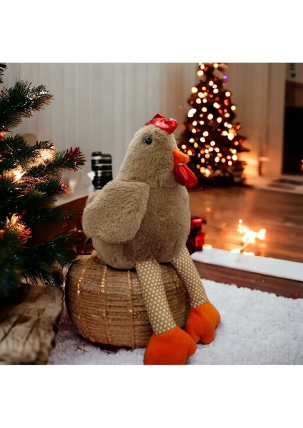 Luxury Toyzz 40 cm Tavuk Peluş Oyuncak Uyku Arkadaşı 1 Adet fırsatları